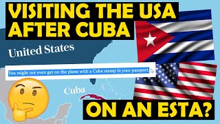 YES, you can visit the USA after visiting CUBA (on an ESTA visa) in 2023