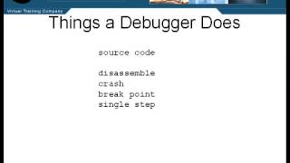 Assembly Language Training: Part 10 (1 of 4) - Debugging (Things a Debugger Does)