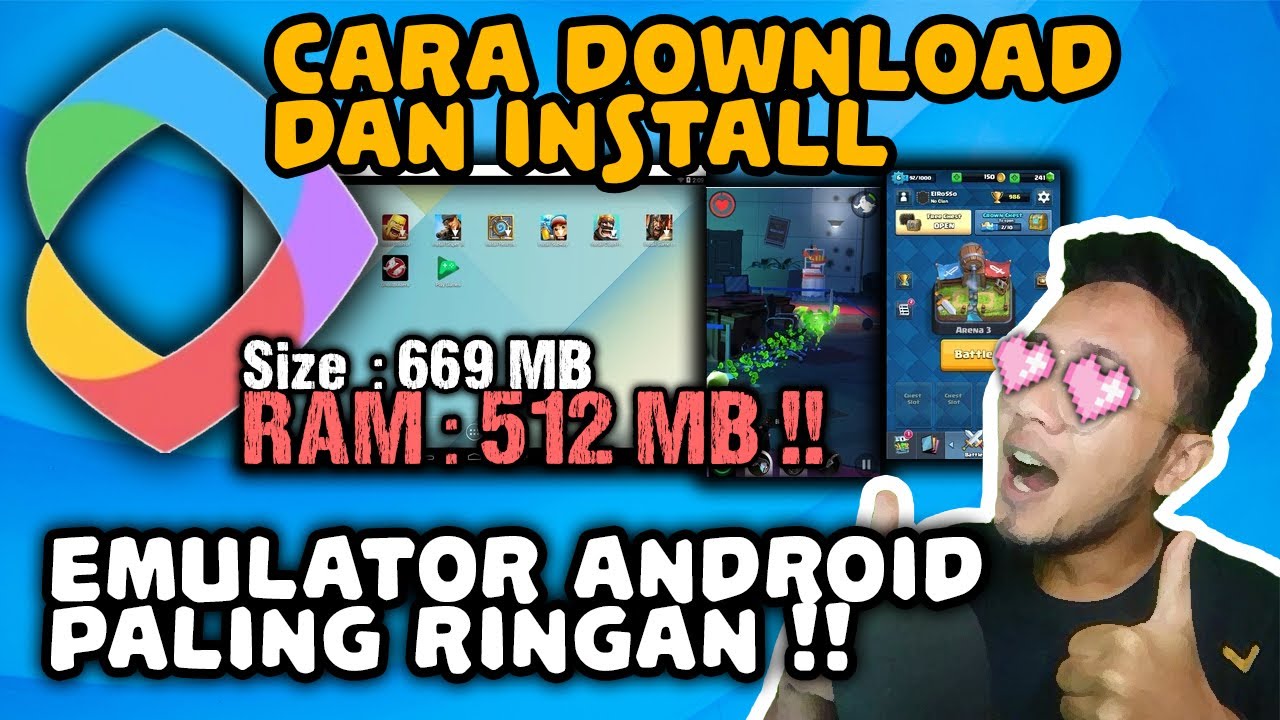 Emulator Android Paling Ringan Se-Jagad Thanos Buat Low End & Low Spek ...