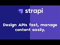STRAPI.JS | FRONT(BACK)-END HEADLESS CMS | Strapi.io