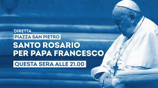 Rosario per Papa Francesco - Lunedì 24 gennaio ore 21.00 su TV2000