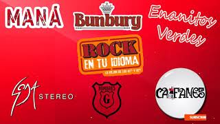 Rock en español de los 80 y 90 ⚡ Enrique Bunbury, Caifanes, Enanitos Verdes, Mana, SODa Estereo