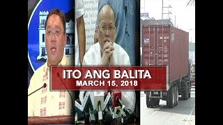 UNTV: Ito Ang Balita (March 15, 2018)
