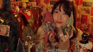 ASMR Christmas shop role play🎁🎄❄️