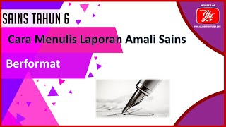 Cara Menulis Laporan Amali Sains