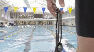 Larry Day, from heart-attack patient to record-breaking swimmer