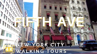 4K NYC Walking Tour | 5th Ave from Flatiron Building to the Met