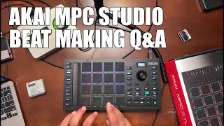 AKAI MPC Studio MK2 in Action! Beat Making Q&A