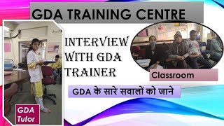 GDA centre// Interview with GDA trainer // Full Details About #GDA