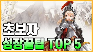 [가디언테일즈] 초보자를 위한 성장꿀팁 TOP 5 (가테)