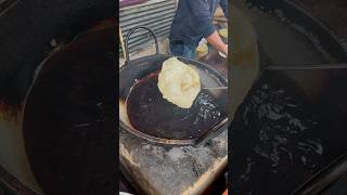 Satisfying! Morning Breakfast Luchi Paratha Making in Dark oil #shorts #streetfood