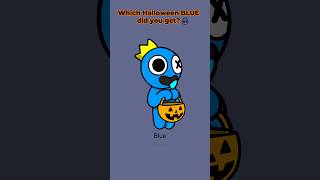 Which Halloween BLUE is your favorite? 10 Different Styles BLUE! #shorts #halloweenwithshorts