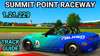 Track Guide Summit Point Mazda MX5 Fixed iRacing