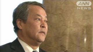 柳田法務大臣に対し問責決議案を22日にも提出へ（10/11/19）