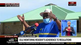 COVID-19 Lockdown | Cele monitoring resident’s adherence to regulations