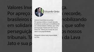 Valores invertidos na justiça | Sen. Eduardo Girão