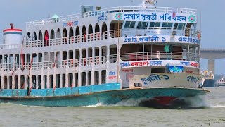 বরগুনা রুটের গতির সেরা এম ভি পূবালী-১ | Barguna Best Speedy Launch Mv Pubali-1 |Extreme Launch Lover