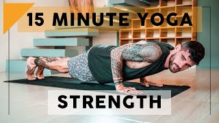 15 Minute Yoga Workout for True Strength | Breathe and Flow Yoga