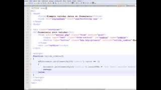 2.- formulario validar html javascript