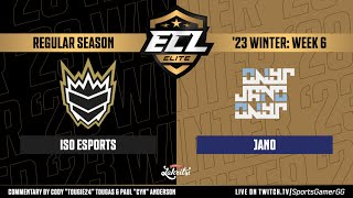 ECL Elite Winter '23 HIGHLIGHTS | Jano vs. ISO Esports - NHL 23 EASHL 6s Gameplay