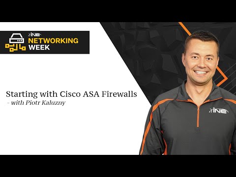 Networking Week: Recorded video course “Getting Started with Cisco ASA Firewalls”