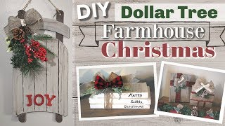 DIY Dollar Tree Christmas 2018 | DIY Dollar Tree Farmhouse Christmas Decor | KraftsbyKatelyn