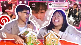 RANKING IDOL BF PHOTOS \u0026 MAKING GINGERBREAD HOUSES 🧎🏽‍♂️*HOLIDAY SPECIAL*