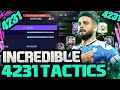 FIFA 21 *UNBELIVEABLE META* BEST 4231 TOTS CUSTOM TACTICS/INSTRUCTIONS! - FIFA 21 ULTIMATE TEAM