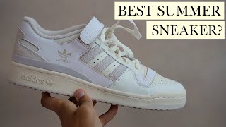 ADIDAS FORUM 84 LOW REVIEW \u0026 ON FEET + SIZING...BEST AFFORDABLE SNEAKER FOR SUMMER 2021?