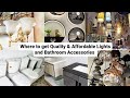 WHERE TO GET QUALITY AND AFFORDABLE LIGHT FIXTURES |CHANDELIERS| HOME DECORATING IDEAS