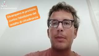 DIEGO FUSARO: Divampano le proteste contro l'abolizione del reddito di cittadinanza