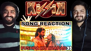 Kissik Lyrical Song Reaction | Allu Arjun, Sreeleela | Pushpa 2 The Rule