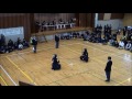 第55回調布市民体育祭剣道競技大会　決勝戦　中学生2・3年生男子の部