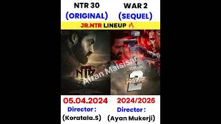 NTR 30 Vs War 2 Movie Comparison | Junior NTR ki Upcoming Pan Indian Movie | #shorts #afranmalsisar