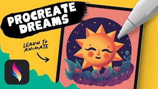 PROCREATE DREAMS Animation for Beginners - EASY Step by Step Tutorial