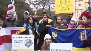 ‘We’re far away but afraid’: Ukrainian families living in San Antonio fear for loved ones amid R...