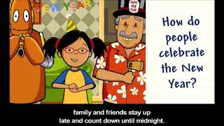 BrainPop Jr. - New Year's Eve Scene!