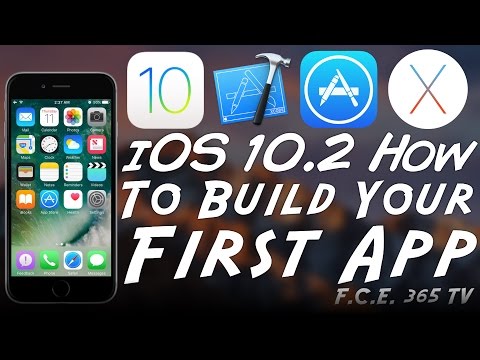 iOS 10.3.3 - Xcode - How to Build Your First iOS App (Beginners) iOS 10.3.3 - Xcode - How to Build Your First iOS App (Beginners)