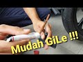 Cara guna cacing (tire repair kit)