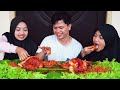 double pedasnya‼️🥵 mukbang samyang nucler ayam utuh siram saos samyang 2x spicy mukbang asmr