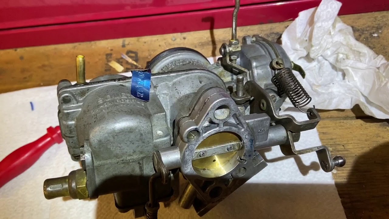 VW Aircooled Solex 32-34 PDSIT 2 3 Carb Choke And Throttle Plate ...