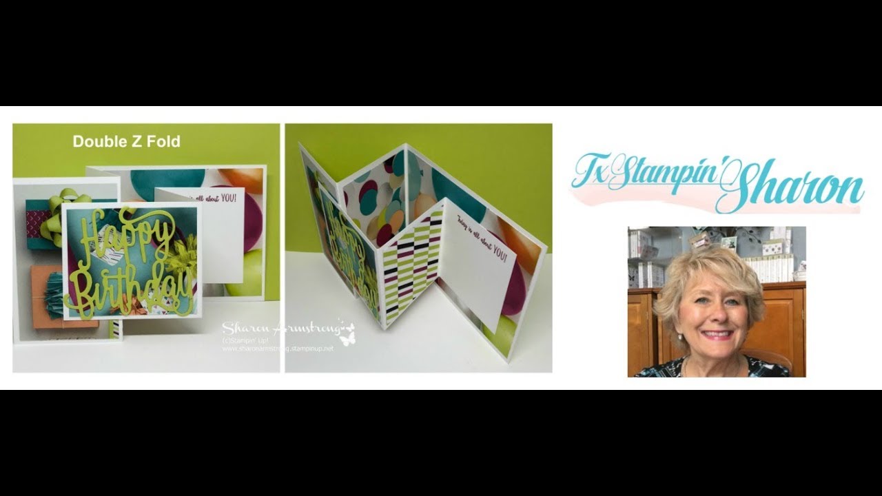 Double Z Fold Card Youtube