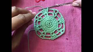 Easy crochet. New pattern. How to crochet a doily ? Comment crocheter un napperon ?  #diy #crochet