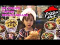 Leika bermain es krim pizza hut, toping eskrim sepuasnya di umur 3 tahun