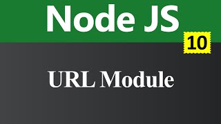 URL Module in Node JS (Hindi)