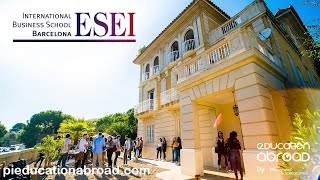 Study in Barcelona at ESEI for your Master