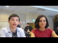 sdcc 2016 once upon a time lana parrilla u0026 jared gilmore