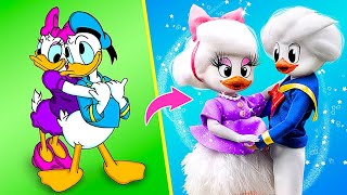 Daisy Duck Growing Up / 10 LOL Hacks and Crafts