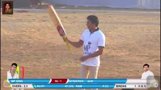 sujit (tatya) patil 14 ball 53 runs bhiwandi king 🤴#video # king bhiwandi #