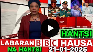 #BBC HAUSA LABARAN YAU NA HANTSI 21-01-2025 labaran niger na juyin mulki #bbchausa #labaran duniya